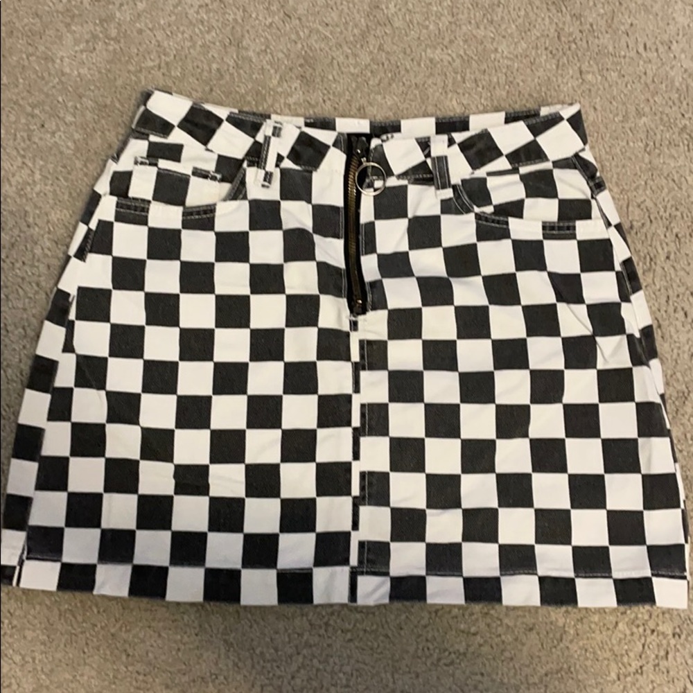 Urban Outfitters checkered skirt